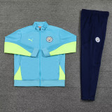 24-25 Man City Light blue Jacket Tracksuit