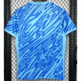24-25 Corinthians Blue Goalkeeper Fans Soccer Jersey