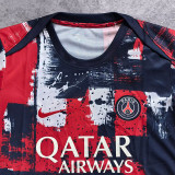 24-25 PSG Blue Red Training Shirts