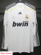 2009-2010 RMA Home Player Version 长袖球员 Long Sleeve Retro Soccer Jersey