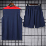 24-25 ATM Dark blue Tank top and shorts suit