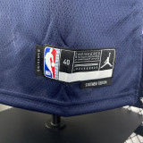 22-23 Wizards POOLE #13 Royal blue Top Quality Hot Pressing NBA Jersey (Trapeze Edition)