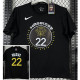 T224 WARRIORS WIGGINS #22 Black High Quality Casual T-Shirt