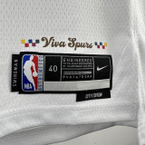 23-24 SA Spurs SOCHAN #10 White City Edition Top Quality Hot Pressing NBA Jersey
