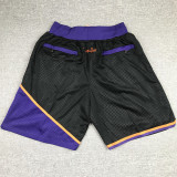 SUNS Black City Edition Top Quality NBA Pocket Pants * 太阳队