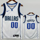 22-23 Dallas Mavericks CHRISTIE #00 White Top Quality Hot Pressing NBA Jersey(V领)