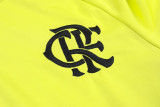24-25 Flamengo Yellow Half Pull Tracksuit (半拉链)
