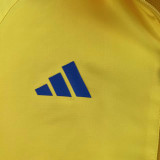 23-24 Tigres UANL Yellow Windbreaker (红边-蓝标)