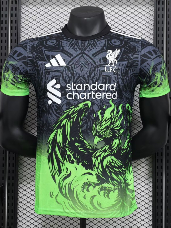25-26 LIV Black Green Special Edition Player Version Training shirts