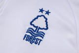 24-25 Nottingham Forest White Half Pull Tracksuit (半拉链)
