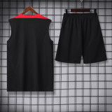 24-25 Portugal Black Tank top and shorts suit