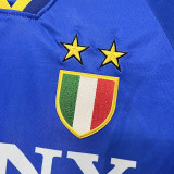 1995-1996 JUV Away Blue Retro Soccer Jersey