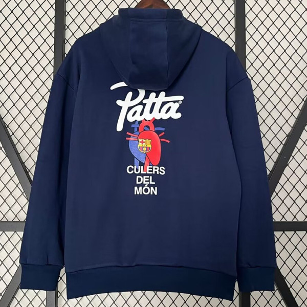 23-24 BAR Royal Blue Hoody (加绒) 宝蓝