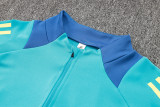 24-25 Ajax Light blue Half Pull Tracksuit (半拉链)
