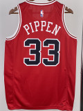 22-23 BULLS PIPPEN #33 Red Top Quality Hot Pressing NBA Jersey