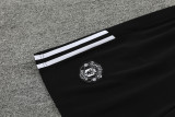 24-25 Man Utd Black Tank top and shorts suit