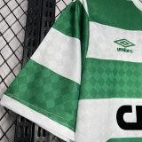1989-1991 Celtic Home Retro Soccer Jersey