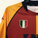 2001-2002 Roma Home Retro Soccer Jersey