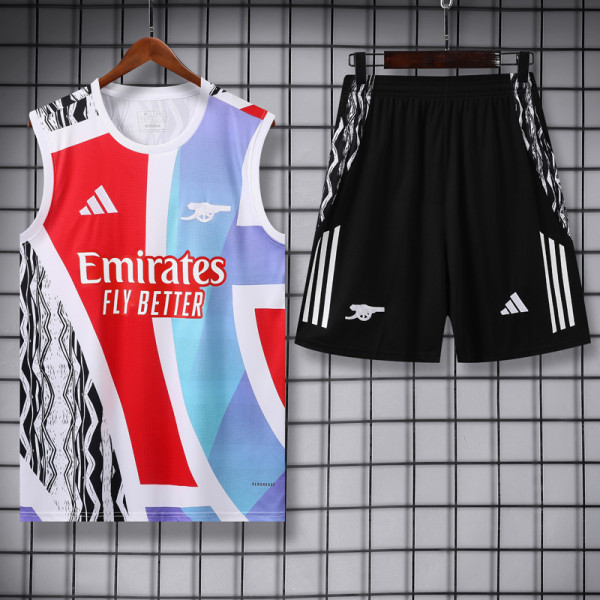 25-26 ARS White Tank top and shorts suit