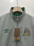 24-25 Mexico Green & Grey Double Sided Windbreaker (双面风衣)