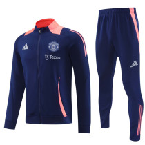 24-25 Man Utd Royal blue Jacket Tracksuit