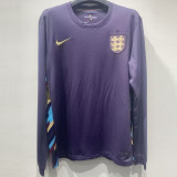 24-25 England Away Long Sleeve Soccer Jersey (长袖)