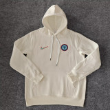 24-25 CHE White Hoody 白色(加绒)蓝标