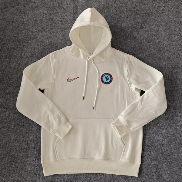 24-25 CHE White Hoody 白色(加绒)蓝标