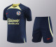 24-25 Club America Dark Blue Training Short Suit