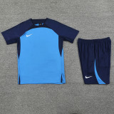 2024 NK Fancy blue Training Short Suit #ND08