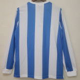 1978 Argentina Home Long Sleeve Retro Soccer Jersey (长袖)