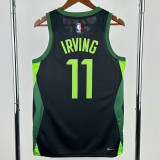 24-25 CELTICS IRVING #11 Black City Edition Top Quality Hot Pressing NBA Jersey