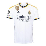 23-24 RMA Home Player Version Soccer Jersey