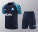 24-25 Napoli Dark Blue Training Short Suit