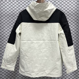 24-25 PSG Jordan White Outdoor Jackets #B602冲锋衣