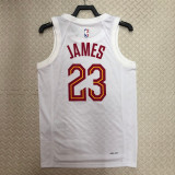 22-23 Cleveland Cavaliers JAMES #23 White Top Quality Hot Pressing NBA Jersey