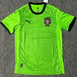 25-26 Portugal Green Goalkeeper Fans Soccer Jersey *PM