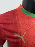 24-25 Morocco Home Player Version Soccer Jersey