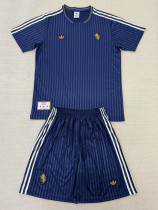 25-26 JUV Royal blue Retro Edition Kids Soccer Jersey