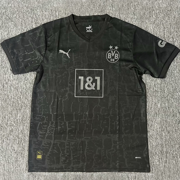 2023 Dortmund Black Special Edition Fans Soccer Jersey