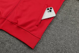 24-25 Bayern Red Jacket Tracksuit
