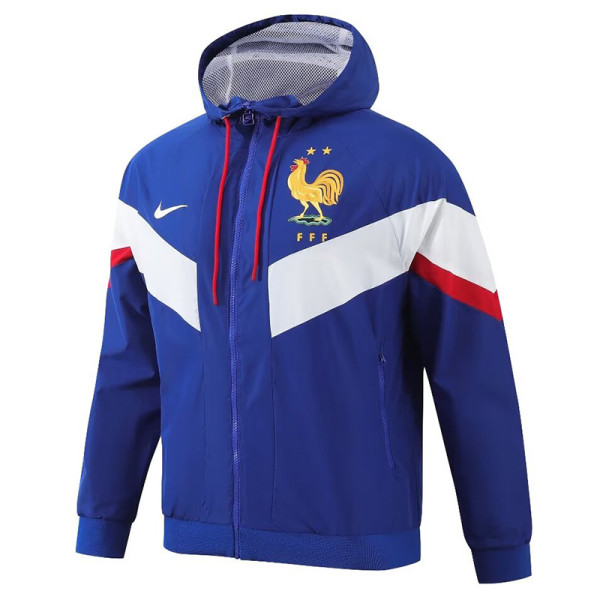 24-25 France Blue Windbreaker (High Quality)球员