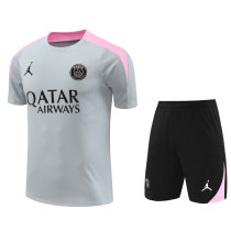 24-25 PSG Grey Training Short Suit