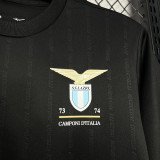 24-25 Lazio Black Special Edition Fans Soccer Jersey