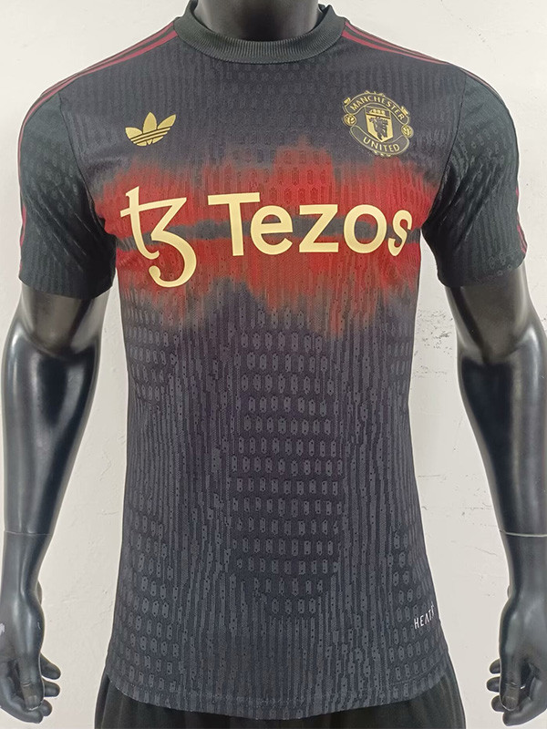 24-25 Man Utd Black Special Edition Player Version Training shirts