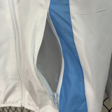 2024 Argentina Blue & White Double Sided Windbreaker (双面风衣)