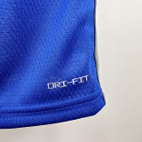 23-24 Kings FOX #5 Blue City Edition Top Quality Hot Pressing NBA Jersey