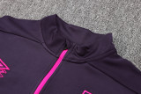 24-25 West Ham Purple Half Pull Tracksuit (半拉链)