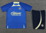 24-25 Club America Blue Training Short Suit