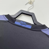 2016-2017 RMA Away Black Long Sleeve Retro Soccer Jersey (长袖)